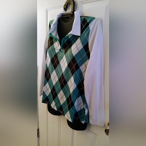 Soneven 2XL print long sleeve top - Picture 3 of 10